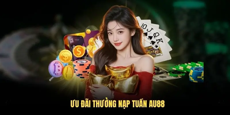 Giới thiệu về ưu đãi thưởng nạp tuần AU88